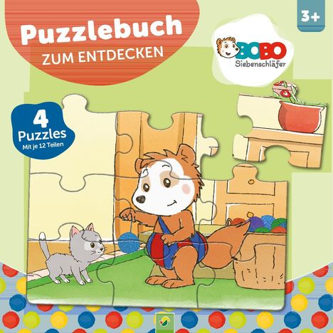 Schwager &amp; Steinlein Verlag: Bobo Siebenschläfer Puzzlebuch zum Entdecken, Buch