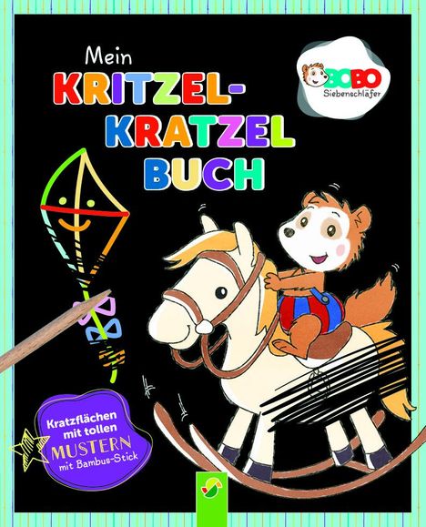Schwager &amp; Steinlein Verlag: Bobo Siebenschläfer Mein Kritzel-Kratzel-Buch, Buch