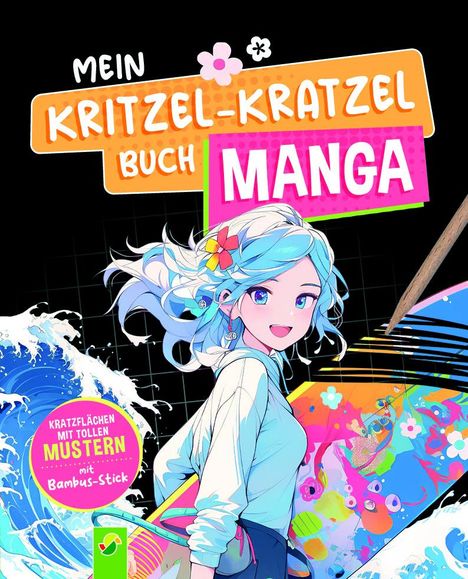 Schwager &amp; Steinlein Verlag: Mein Kritzel-Kratzel Buch Manga, Buch