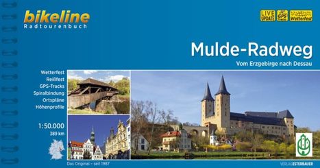 Bikeline Muldental-Radweg 1 : 50 000, Buch