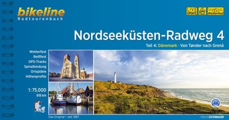 Bikeline Nordseeküsten-Radweg 4, Buch