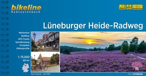 Bikeline Lüneburger Heide-Radweg, Buch