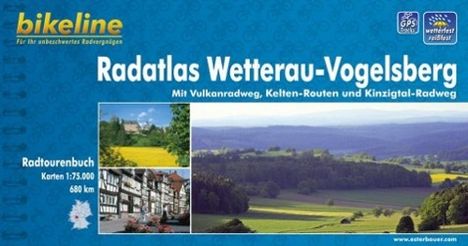 Bikeline Radtourenbuch Radatlas Wetterau-Vogelsberg, Buch
