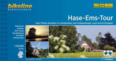 Bikeline Hase-Ems-Tour, Buch