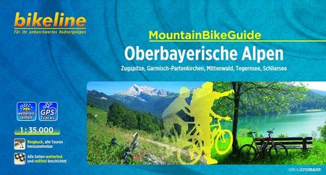 Bikeline Oberbayerische Alpen. MountainBikeGuide, Buch