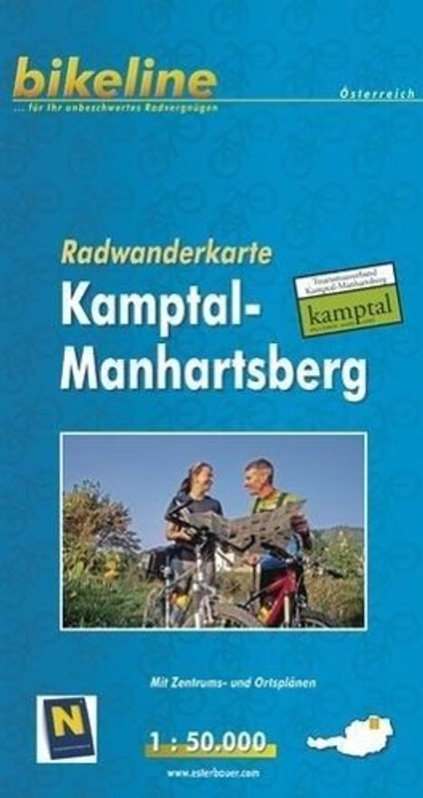 Bikeline Radkarte Kamptal - Manhartsberg, Diverse