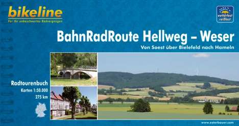 Bikeline BahnRadRoute Hellweg-Weser, Buch
