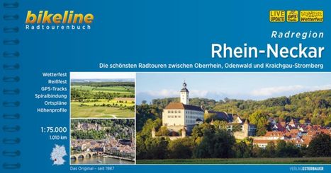 Bikeline Radtourenb. Radregion Rhein-Neckar, Buch