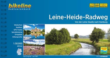 Bikeline Leine-Heide-Radweg, Buch