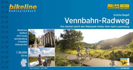 Bikeline Radtourenbuch Vennbahn-Radweg, Buch