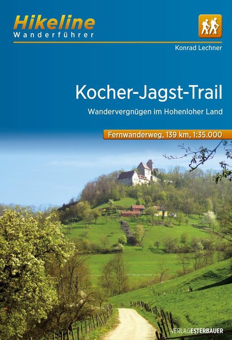 Fernwanderweg Kocher-Jagst-Trail 1 : 35 000, Buch