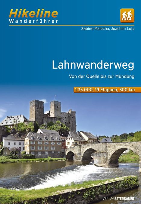 Sabine Malecha: Fernwanderweg Lahnwanderweg, Buch