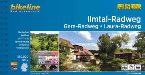 Ilmtal-Radweg, Gera-Radweg, Laura-Radweg, Buch