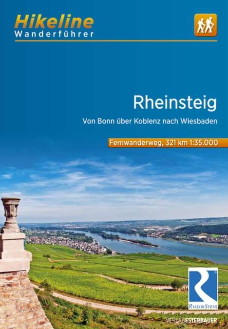 Hikeline Wanderführer Rheinsteig, Buch