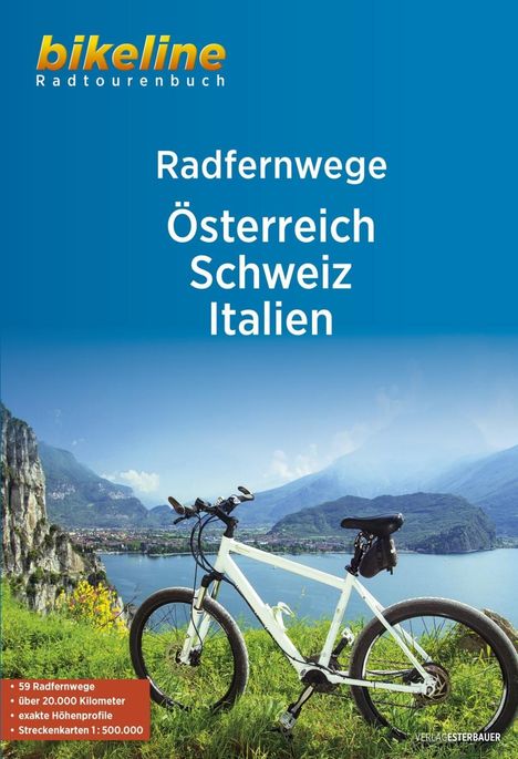 RadFernWege Österreich, Schweiz, Italien, Buch