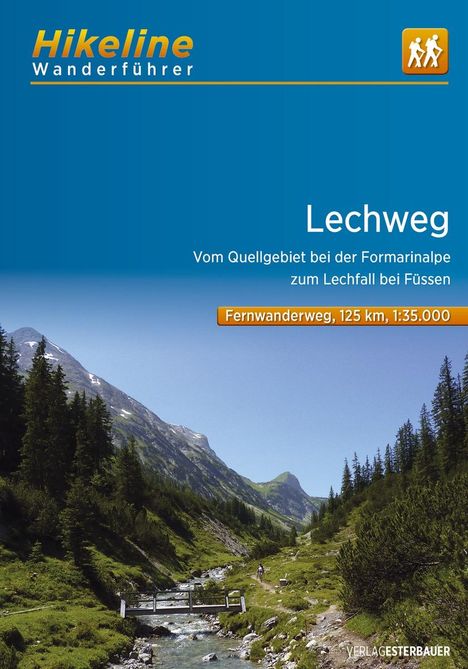 Wanderführer Lechweg, Buch