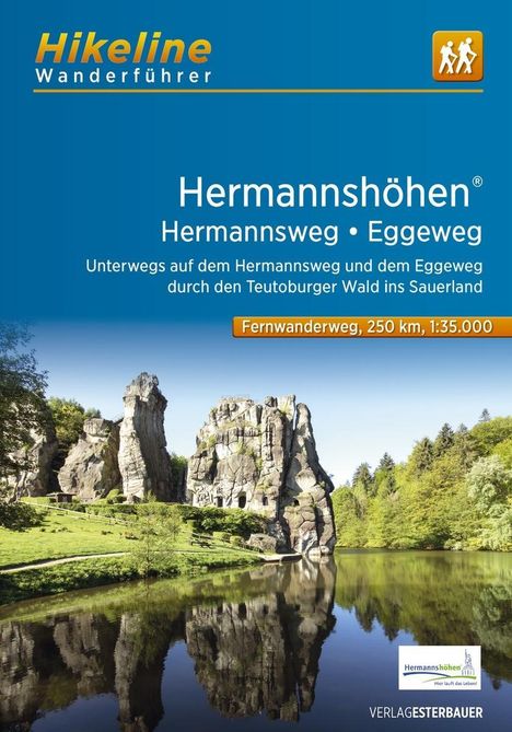 Fernwanderweg Hermannshöhen - Hermannsweg-Eggeweg, Buch