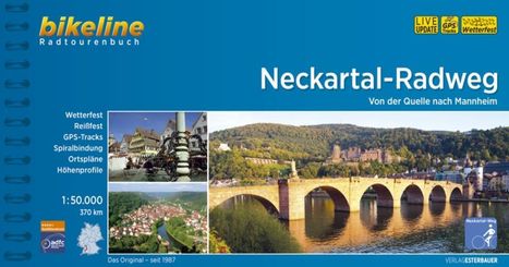 Neckartal-Radweg 1:50.000, Buch