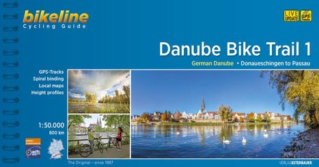 Cycling Guide Danube Bike Trail 1, Buch