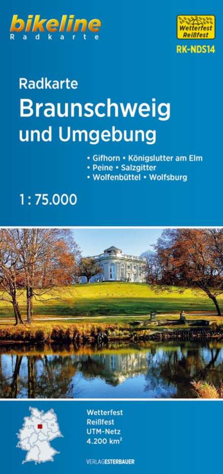 Radkarte Braunschweig und Umgebung 1 : 75.000, Karten