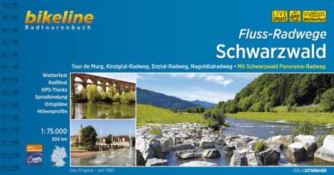 Flussradwege Schwarzwald, Buch