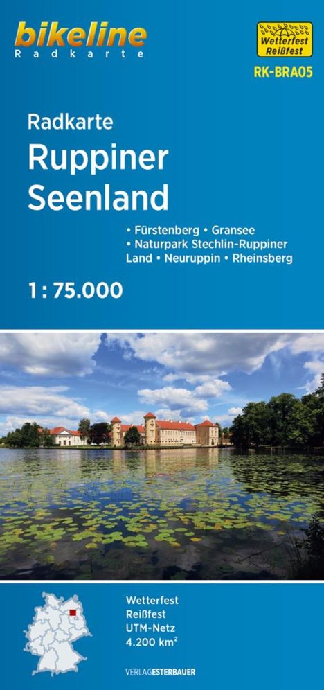 Radkarte Ruppiner Seenland (RK-BRA05) 1 : 75 000, Karten