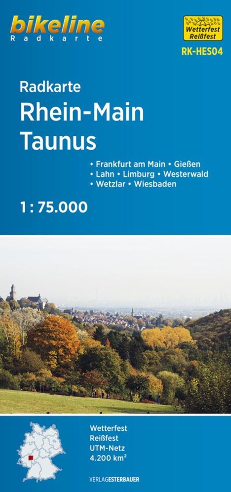 Radkarte Rhein-Main, Taunus (RK-HES04), Karten