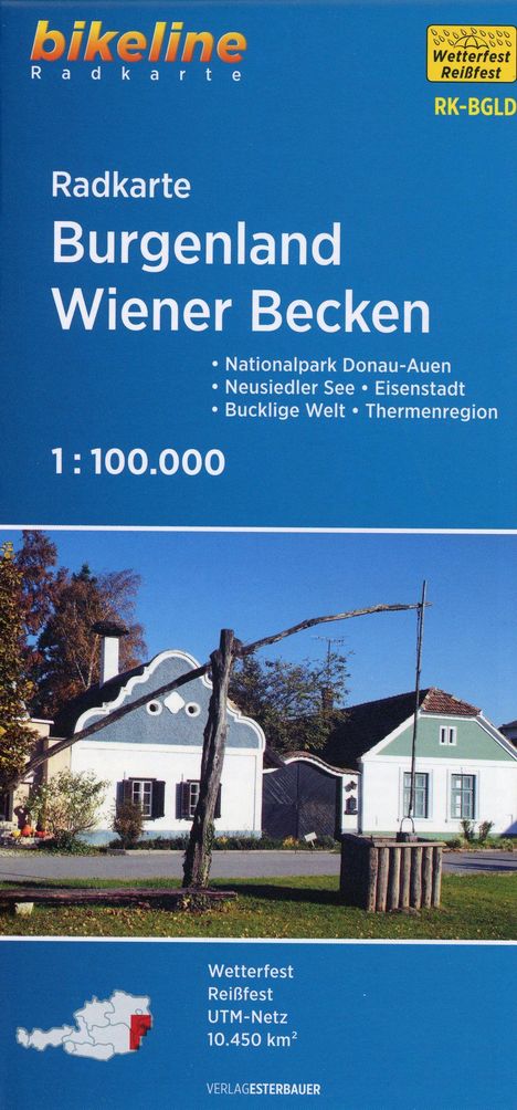 Burgenland - Wiener Becken 1: 100 000, Karten
