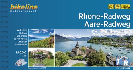 Rhone-Radweg . Aare-Radweg, Buch