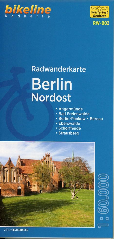 Radwanderkarte Berlin Nordost RW-B02, Karten