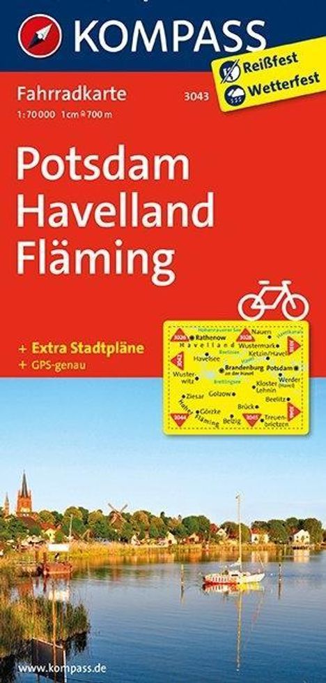 Potsdam - Havelland - Fläming, Karten