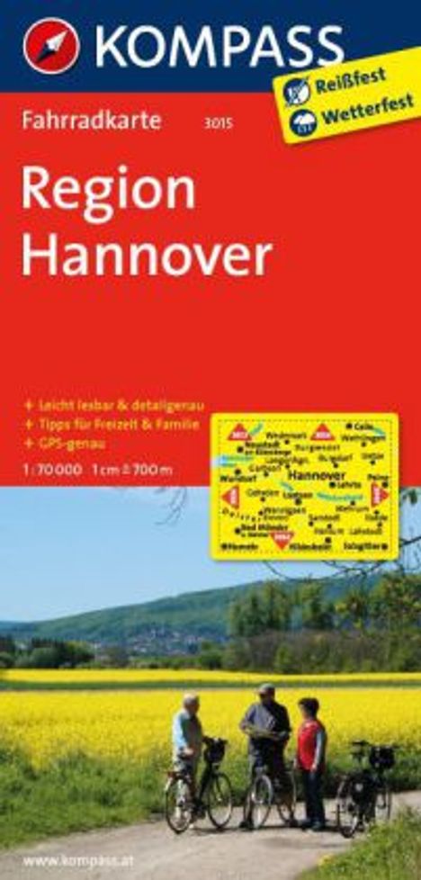 Region Hannover, Karten