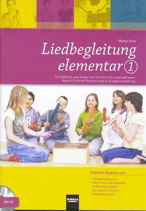 Walter Kern: Liedbegleitung elementar 1, Buch