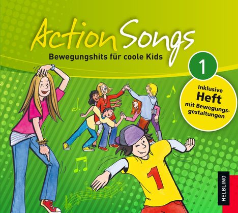 Walter Kern: Action Songs 1, Audio-CD, CD