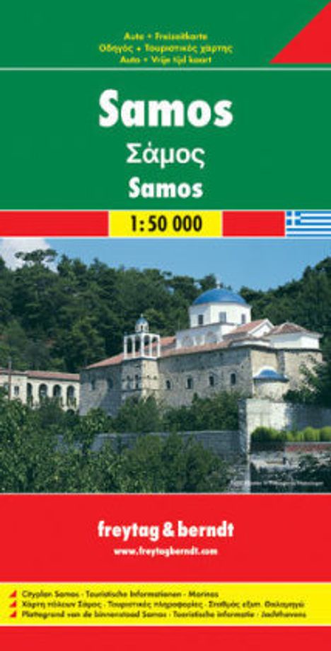 Samos 1 : 50 000, Karten