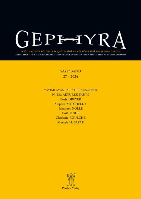 Gephyra 27, 2024, Buch