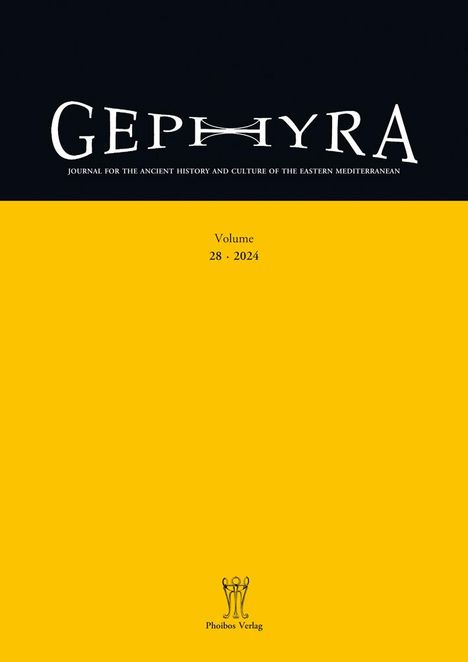 Gephyra 28, 2024, Buch