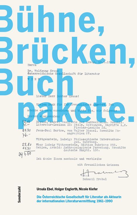 Ursula Ebel: Bühne, Brücken, Buchpakete, Buch