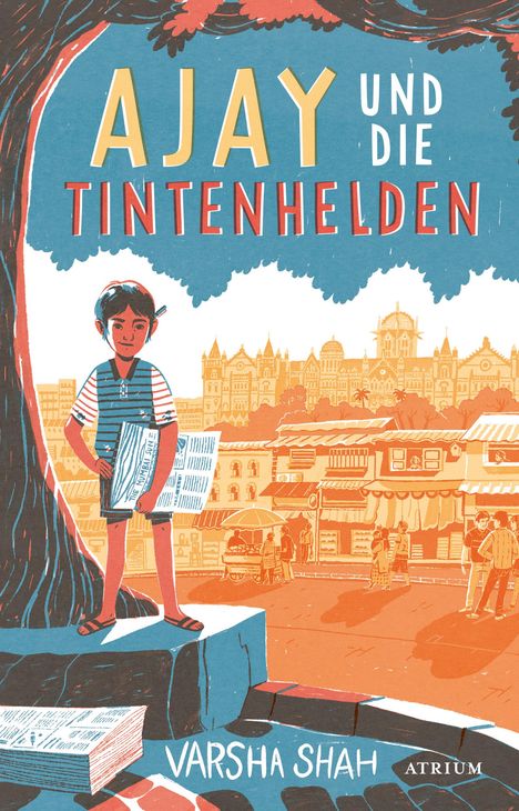 Varsha Shah: Ajay und die Tintenhelden, Buch