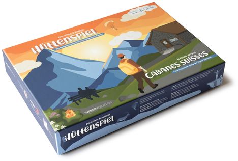 Weber Verlag AG: Das grosse Schweizer Hüttenspiel/Le grand jeu des cabanes suisses, Diverse