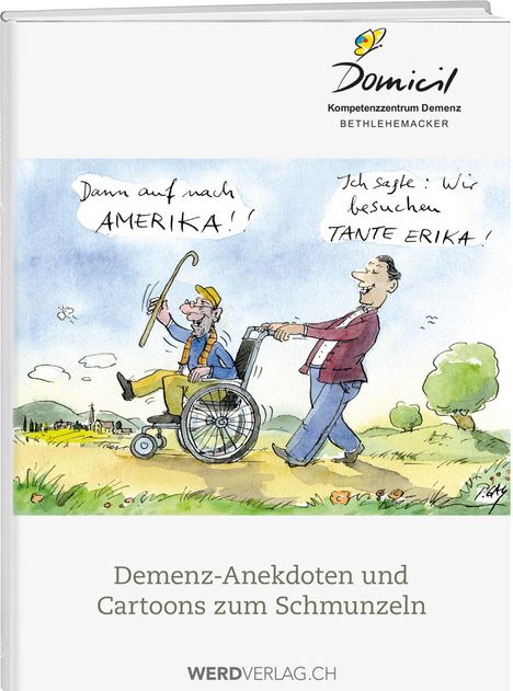 Demenz-Anekdoten und Cartoons zum Schmunzeln, Buch