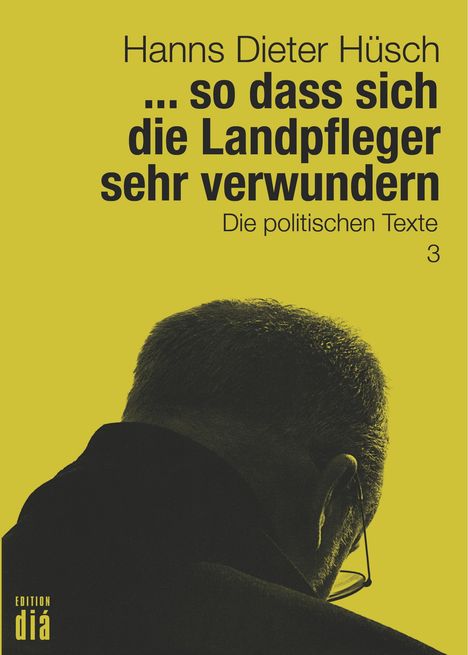 Hanns Dieter Hüsch: ... so dass sich die Landpfleger sehr verwundern, Buch