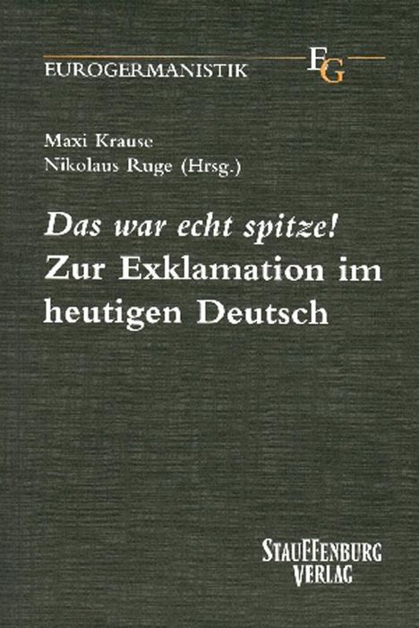 Das war echt spitze, Buch