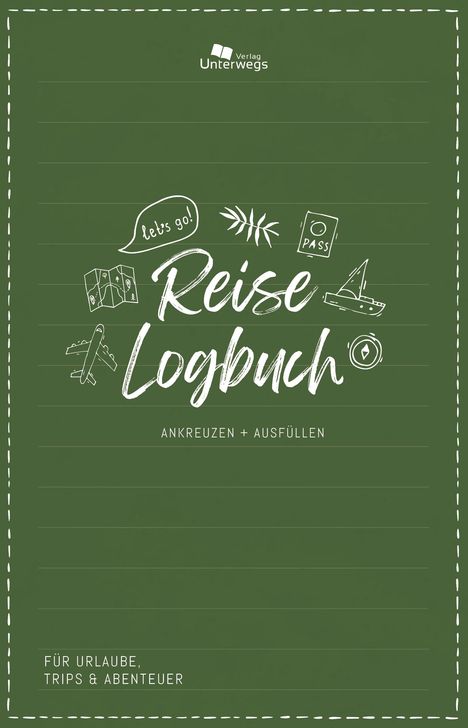 Unterwegs Reise-Logbuch, Buch