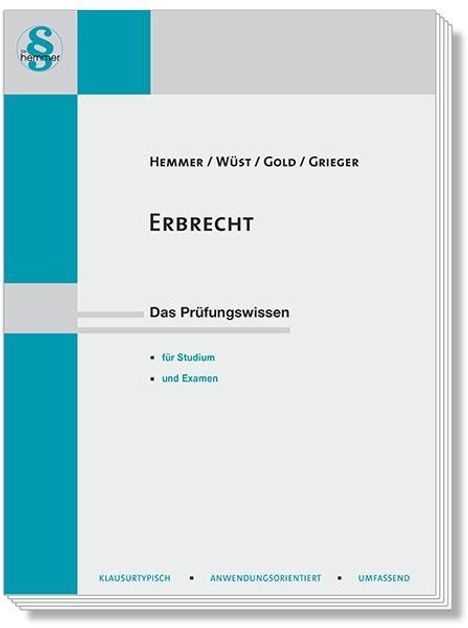 Karl-Edmund Hemmer: Erbrecht, Buch