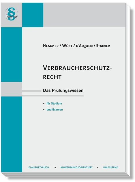 Karl-Edmund Hemmer: Verbraucherschutzrecht, Buch