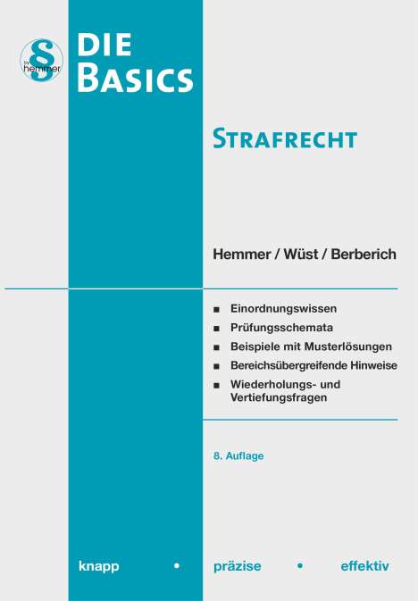Karl Edmund Hemmer: Hemmer, K: Basics Strafrecht, Buch
