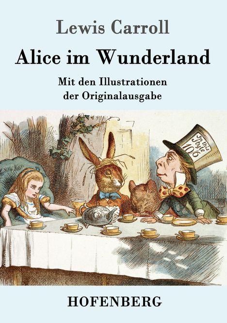 Lewis Carroll: Alice im Wunderland, Buch