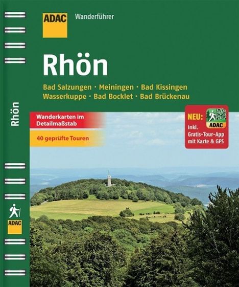 ADAC Wanderführer Rhön, Buch