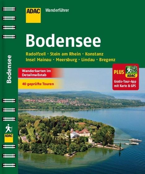 ADAC Wanderführer Bodensee inklusive Gratis Tour App, Buch